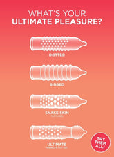 Lifestyles Ultimate Pleasures Condoms Condoms